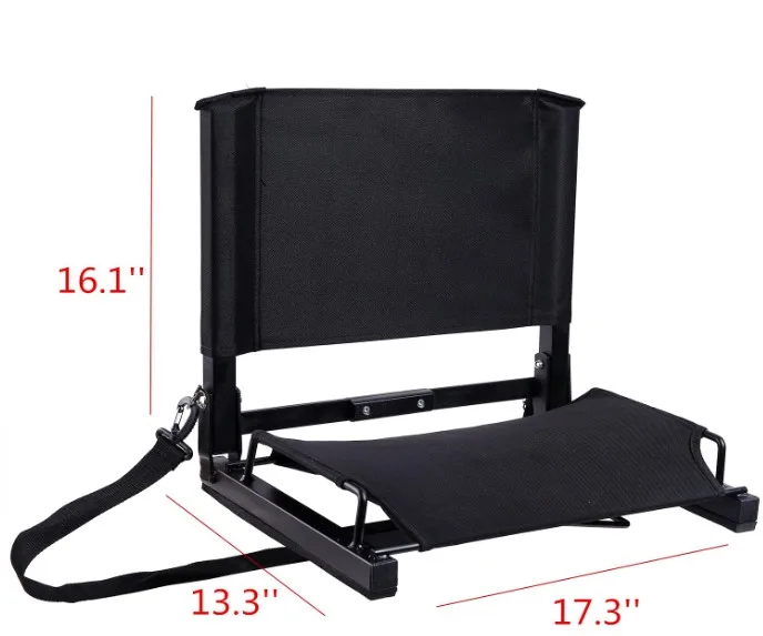 2 Pack Folding & Portable Stadium Chair Stadium Seats Bleacher Seat Chairs