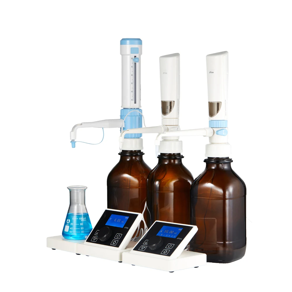Drawell 	dTrite 0.01mL-99.99mL Stirrer and Burette Program Included Laboratory Digital Burette for lab Electronic Burette