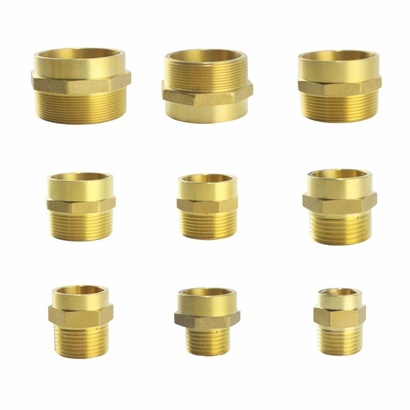 Brass Connector Pipe Fitting 1/2 male to 15mm Female Adapter