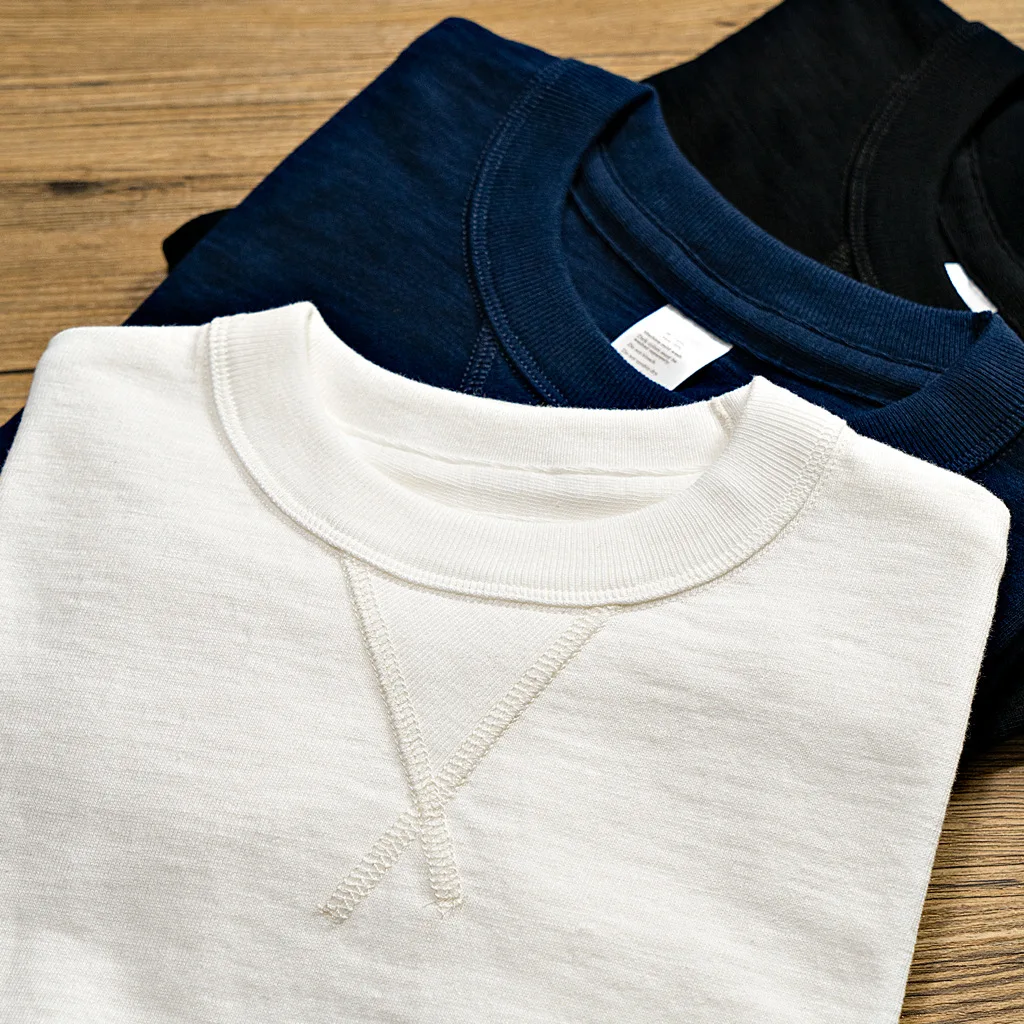 Heavyweight 280gsm 100% Cotton T Shirt Custom Logo Printed Embroidered Mens Plain Tee Shirt Short Sleeve Tee