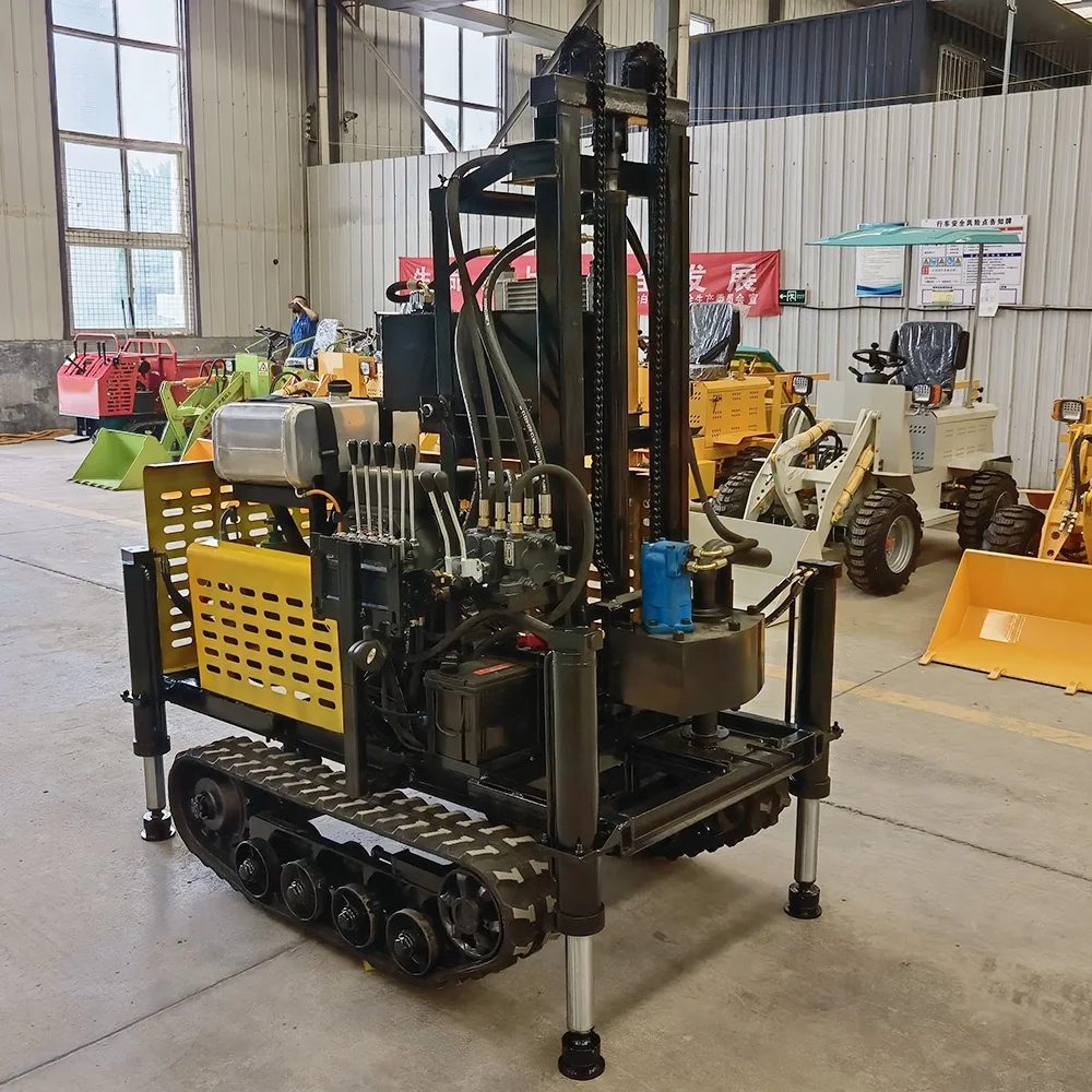 Water well drilling rig Mobile drilling rig 120m 150m 200m deep well drilling rig