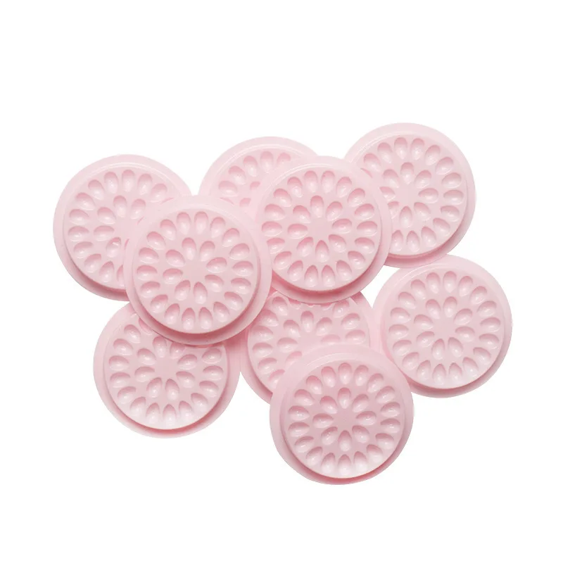 plastic glue tray lashes empty false eyelash customized high quality lash glue ring