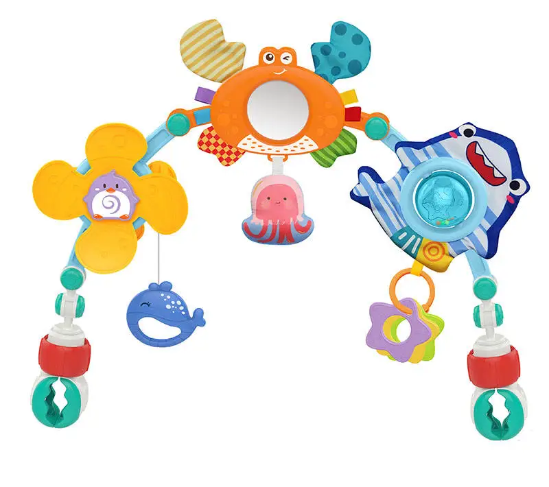 Детская коляска подвеска многофункциональная забавная колокольчик на морском дне детская кровать