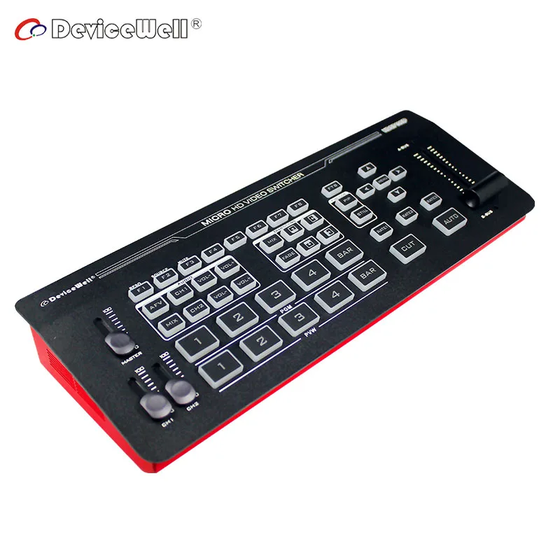 DeviceWell HDS7105P 5-канальный живой СТРИМ PIP T-bar HD Радио ТВ