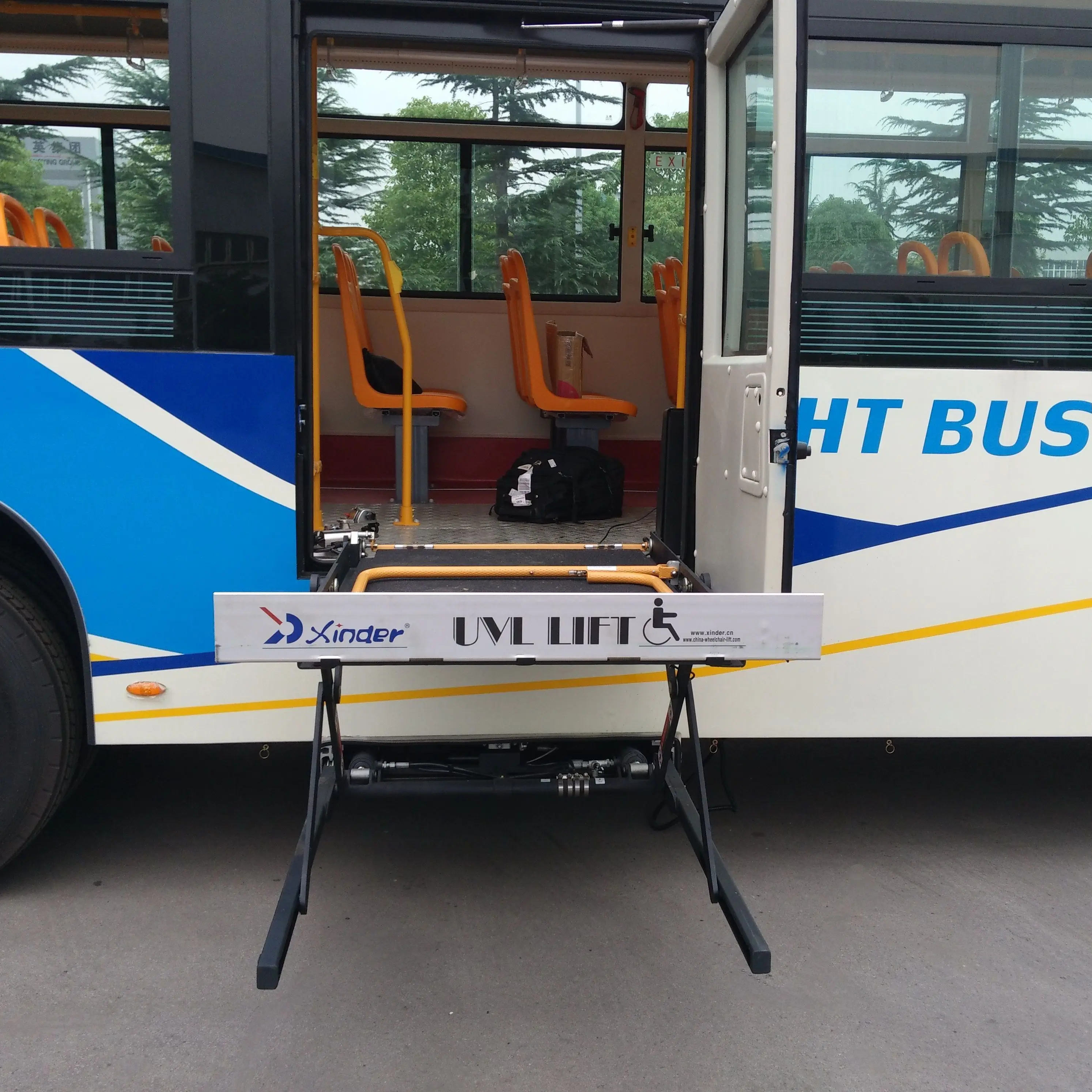 WL- UVL Series Electric Wheelchair Lift for bus