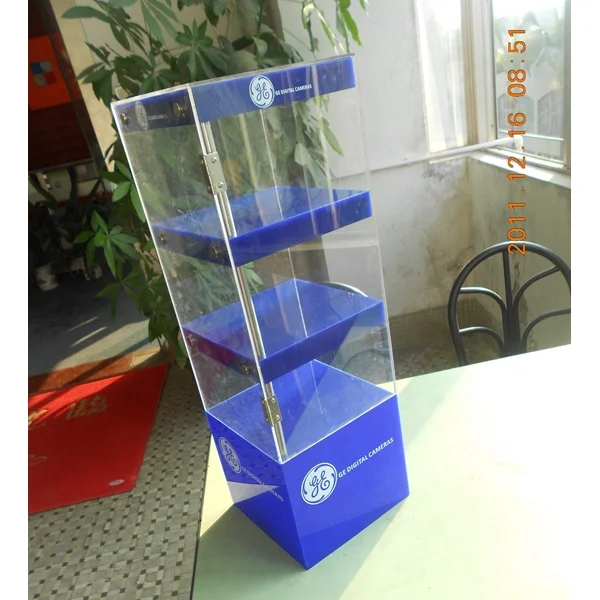 High End Clear Plastic Watch Displsy Stand, Clear Acrylic Plastic Mobile Phone Display Stand, Acrylic Stand