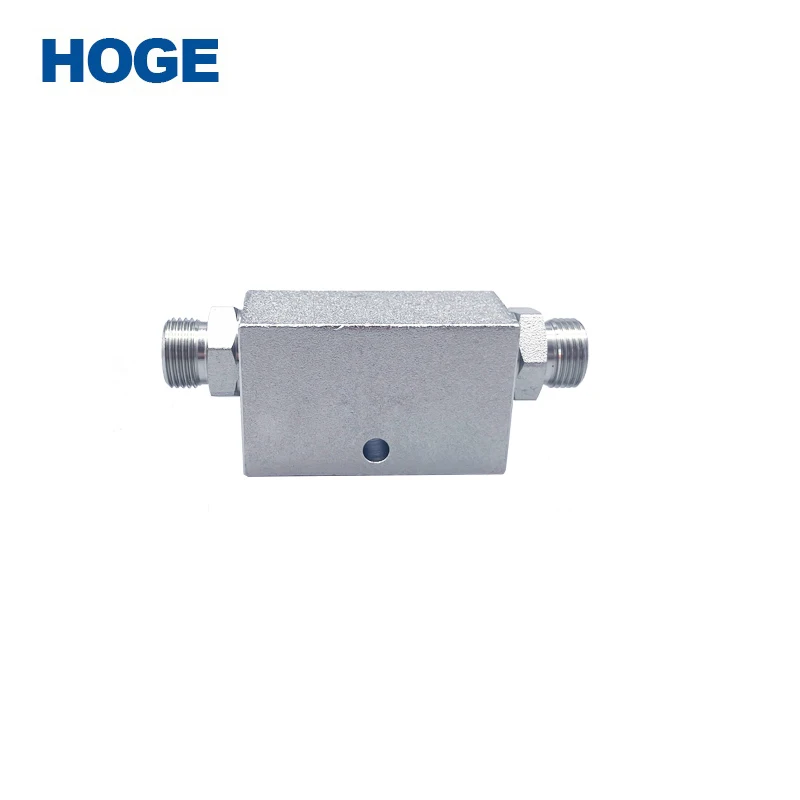 HOGE DIN2353 High Pressure Hydraulic Lock VBPDE G 1/4 -3/8 Double Pilot Operated Check Valve