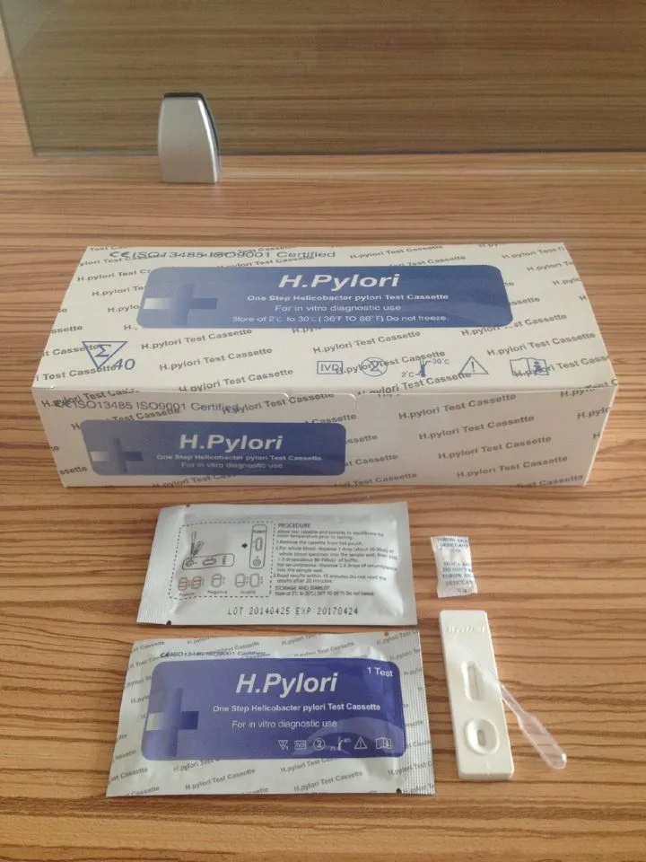 Хорошая цена набор для быстрого тестирования крови/сыворотки h. pylori антител