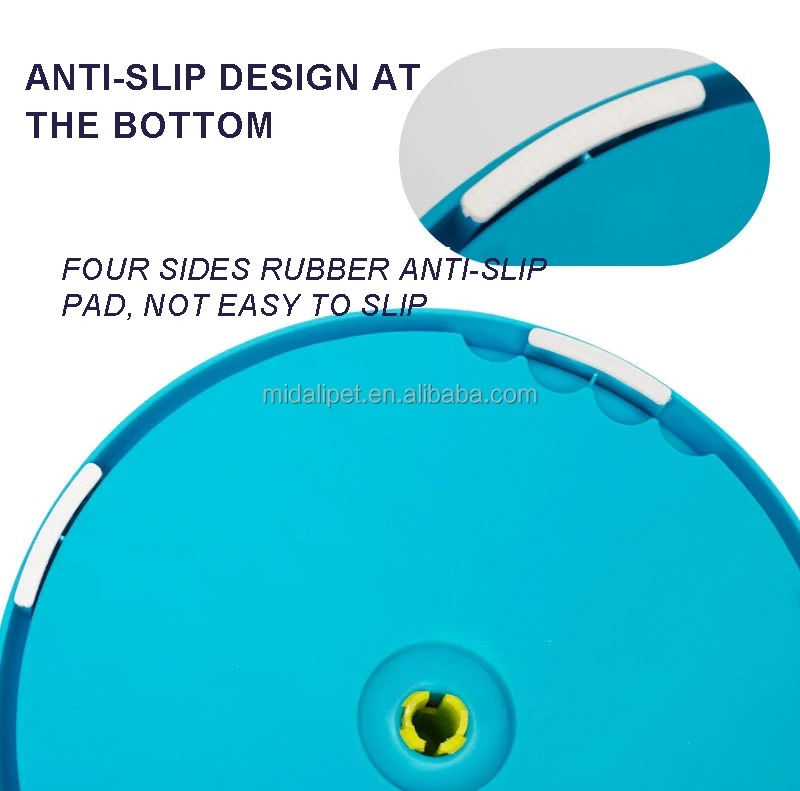 Pet Three Layer Slow Food Bowl Puzzle Rotary Feeder Anti Choke Bowl Healthy Eating Supplies