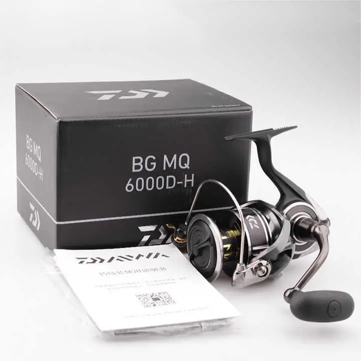 Bg Mq джиггинг 2500d-h 14000-h Drag 12 кг 6bb лодка соленая катушка металлическая Спиннинг рыболовные катушки