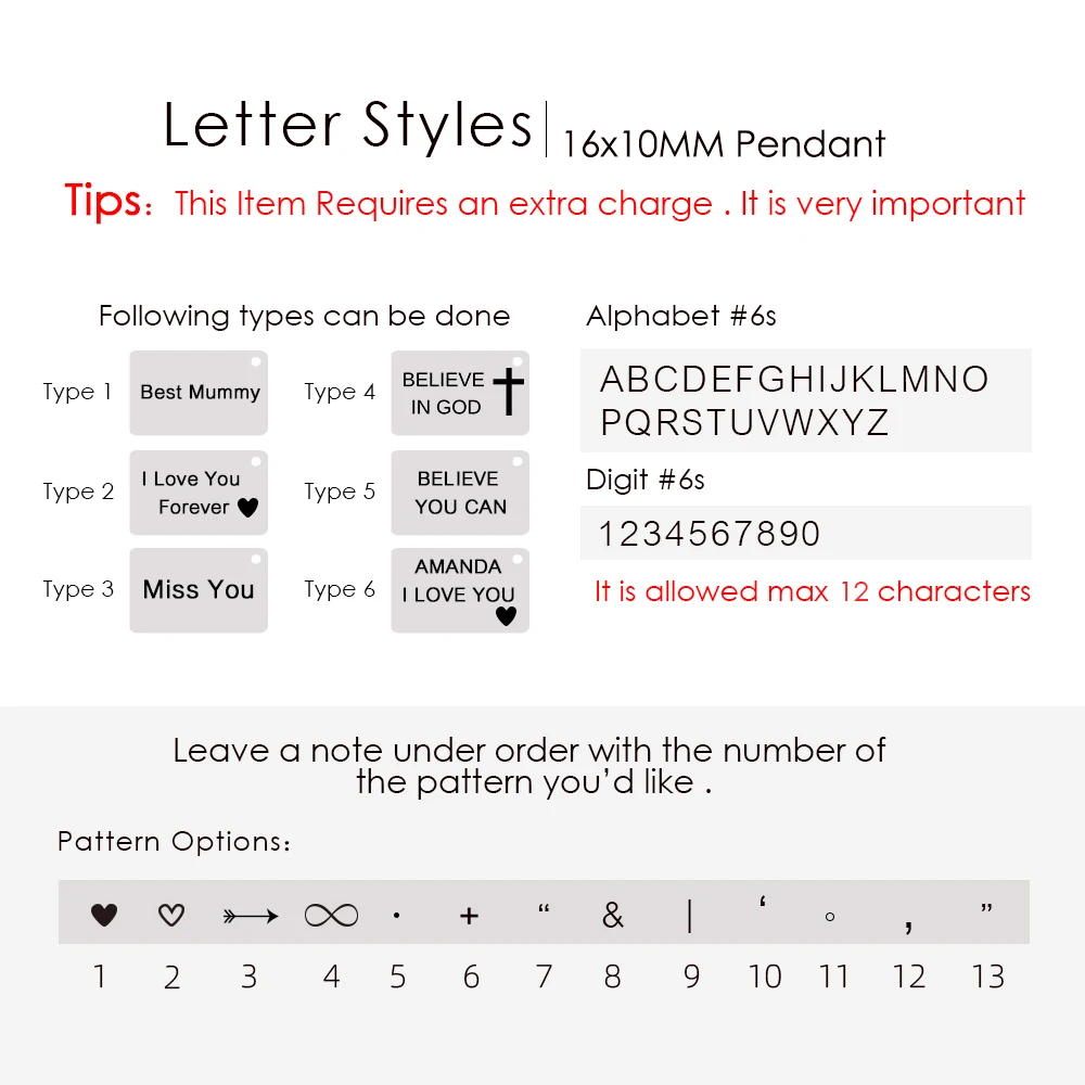 eManco Custom Envelope Locket I Love You Personalized Pendant Necklace for Women Stainless Steel Gold Choker Mother Day Gift