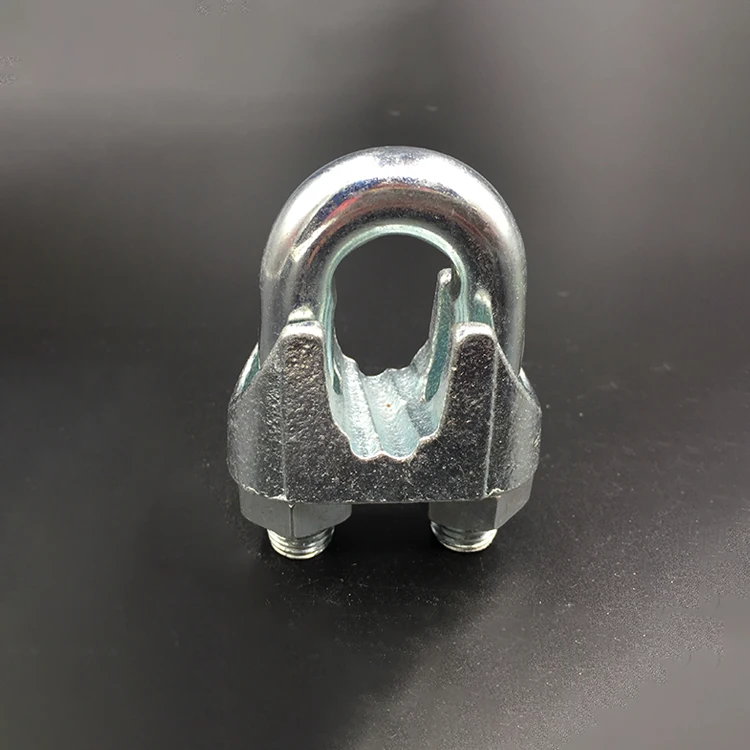 Rigging Hardware Stainless Steel U Bolt Type Wire Rope Cross Clip