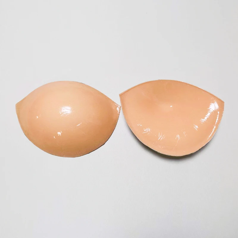 Invisible Sticky Bra Inserts Double Padded Adhesive Breast Enhancer Pads Double Stick on Pushup Bra pad Insert