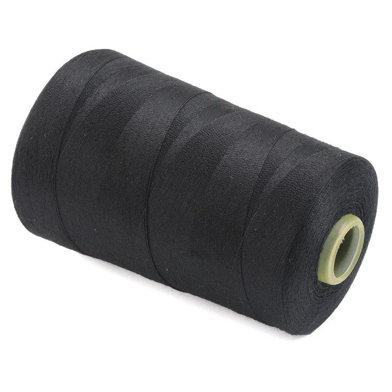 Manufacturer Wholesale Thick Jeans Polyester Thread Heavy Duty 20S/2 20S/3 Polyester Sewing Thread for Denim