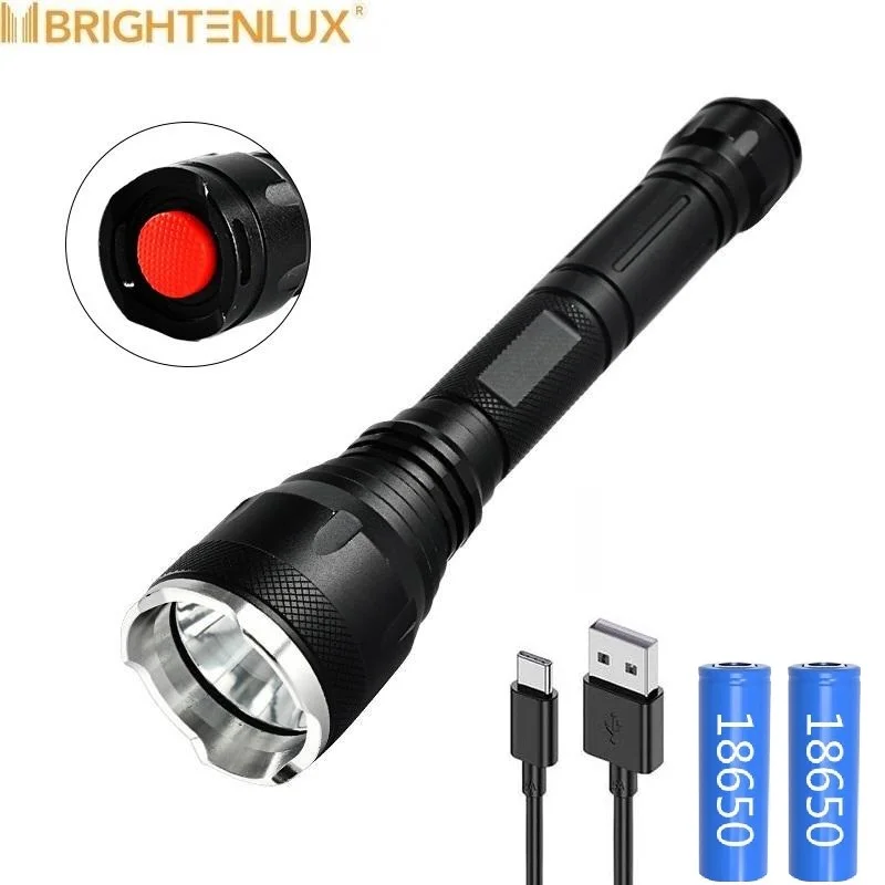 Сильный фонарик с usb подсветкой высокой мощности люмен 100000 Taschenlamp супер яркий Мощный светодиодный перезаряжаемый