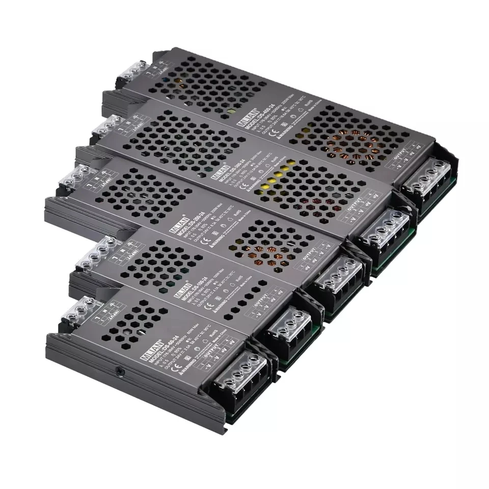 12V33.3A Ultra Thin 85% Efficiency Switching Power Supply 12V400W 24V400W LED Slim Strip Billboard Light Box Power Supply