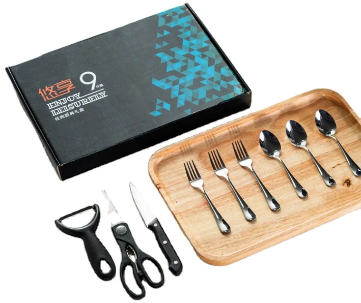 Classical Kitchen Accessories Wedding and Promotion Gifts-Spoon and Knife Set