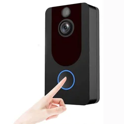 HL&OEM v7s livehome app control video doorbell with camera wifi 1080p smart home monitoring doorbells chime battery optional