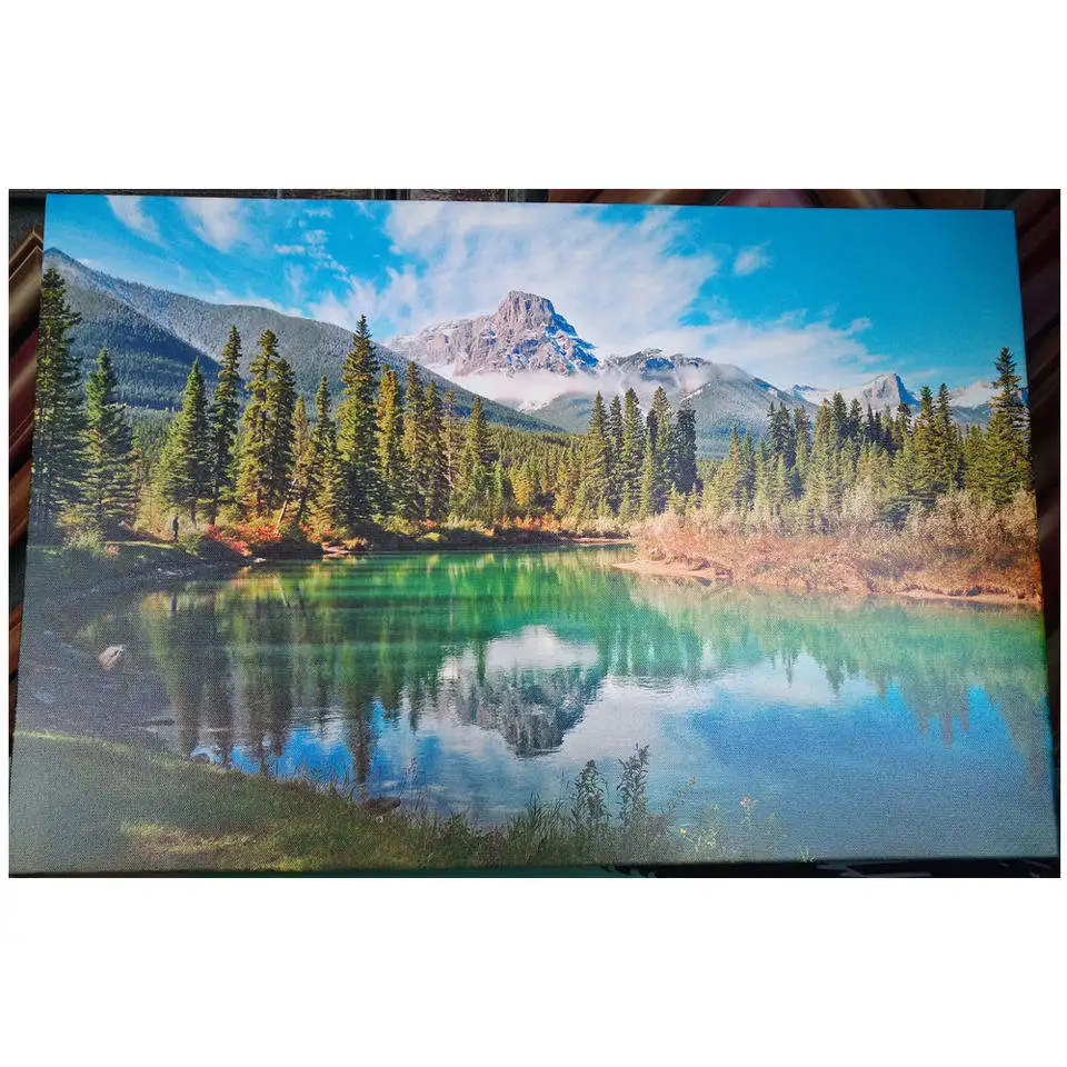 Hotel Wall Hanging Ultra-clear Sky Sea Scenery Custom Design Canvas Printing Wall Painting For Home Decor