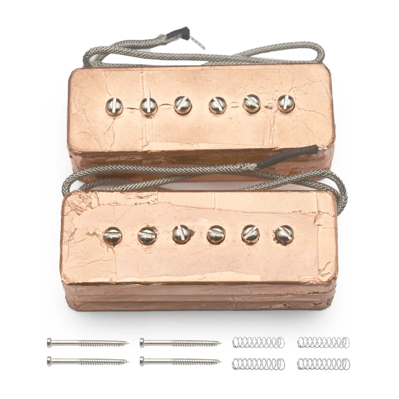 Humbucker P90 Style Pickup Dual Coil Pickup Noiseless Humbucker 6K/9K Alnico 5 Magnet for Elecgtric Guitar