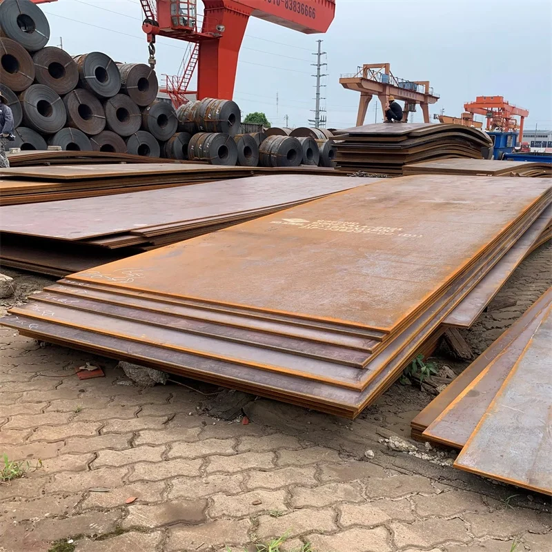 Q235B S355 Ss400 1020 St37 A36 Ah36 Ar400 Nm500 S275jr AISI 4340 Dx51d Roof Hot Rolled Shipbuilding Carbon Steel Plate Price