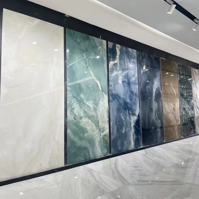 Nantong Acrylic Artificial Wpc Faux 3d Uv Marble Look Effect Design 1220 By 2800 Paneling Pvc Sheet Wall Panel For Tv Background