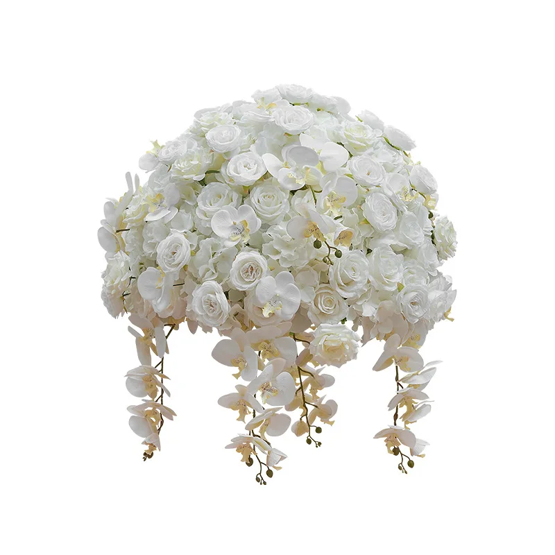 Other wedding decorations rose artificial orchids flowers ball centerpieces for wedding table