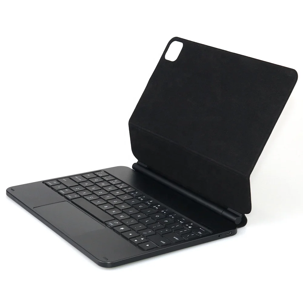 New wireless bluetooth backlit magic keyboard folio for ipad air 6 ipad pro 11 2024 m4 ipad pro 13 12.9 inch 2024 keyboard case