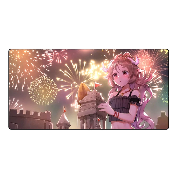 
Game player Arknights custom mouse pad oversized anime cartoon 3D pattern custom printed keyboard pad 