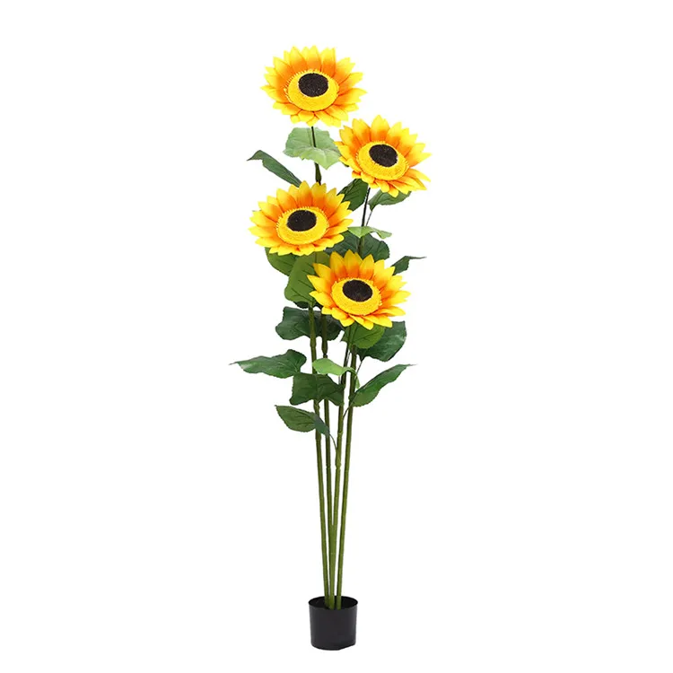 Wedding Garden Decoration Artificial Sunflower Tree Artificial Plant