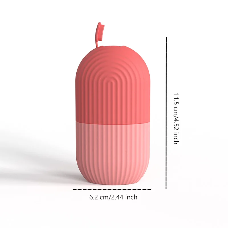 Silicone Ice Roller for Face, Ice Cube Roller Massager, Reusable Massage Silicone Ice Mold Eyes  Conditioning Tool