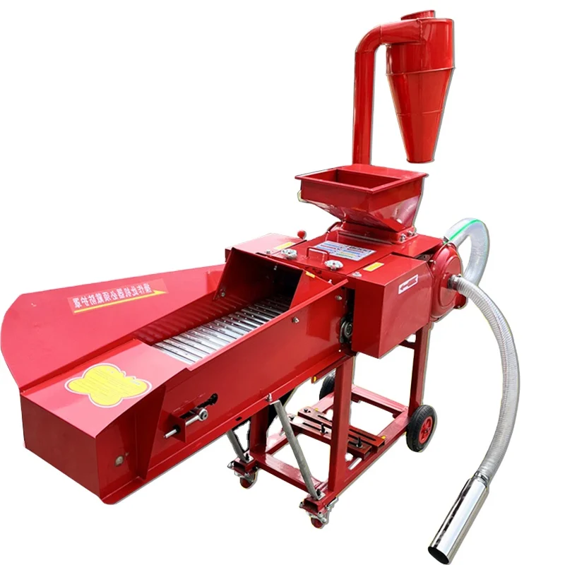 Household Small Animal Feed hay Cutter Animal hay Cutter Cattle and Sheep hay Chaff Cutter Machine