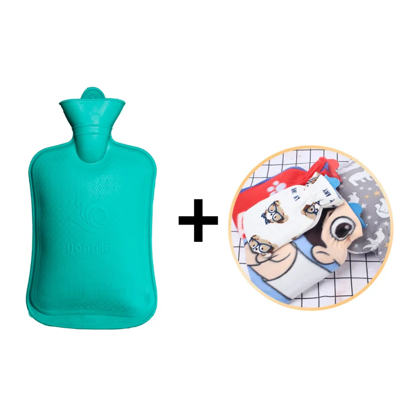 Wholesale Water-filling Rubber Hot Water Bottle Bag Hot Heat Pack Warm Bolsa De Agua Caliente Warmwaterzak Hand Warmer