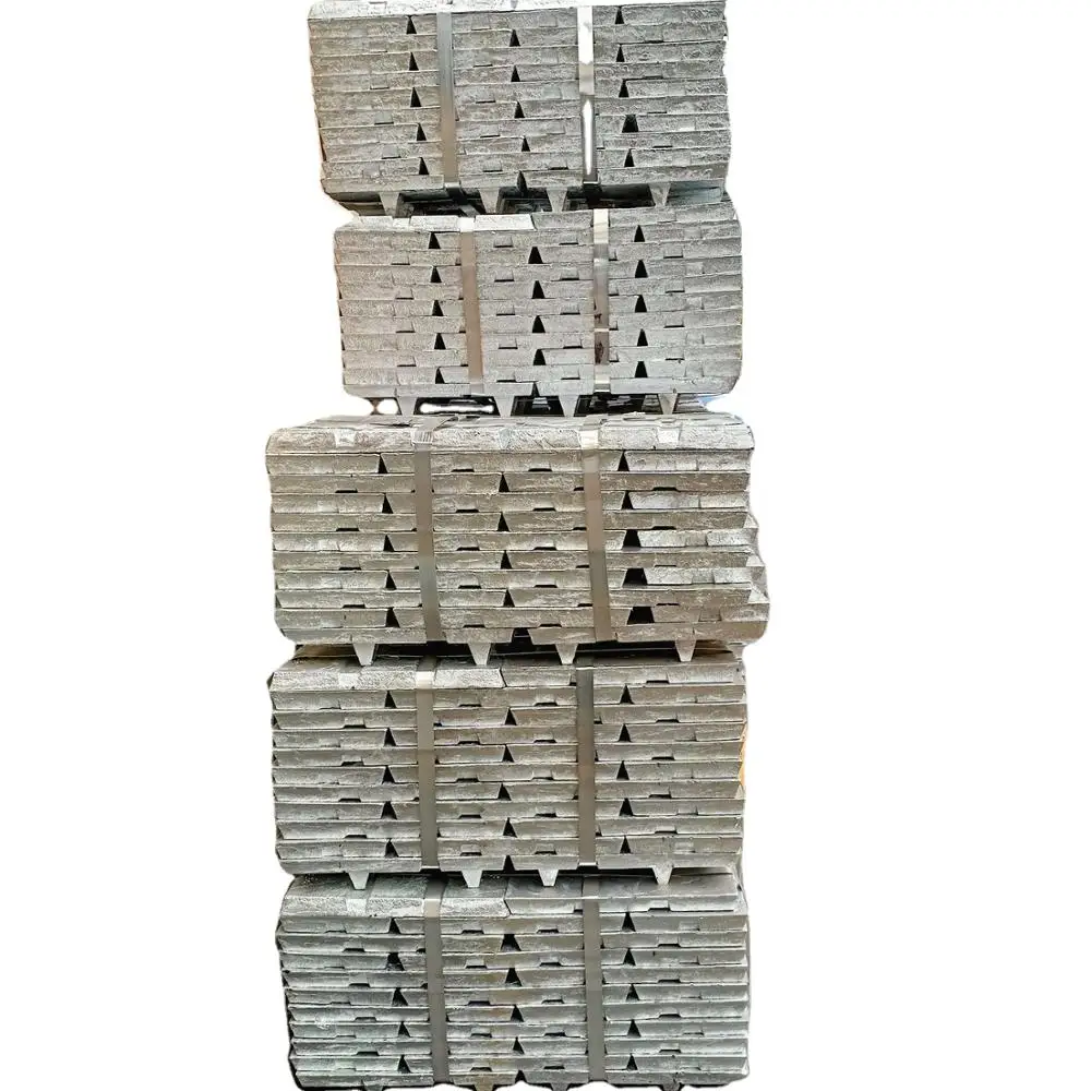 
Лидер продаж, цинковые слитки 99.99% 