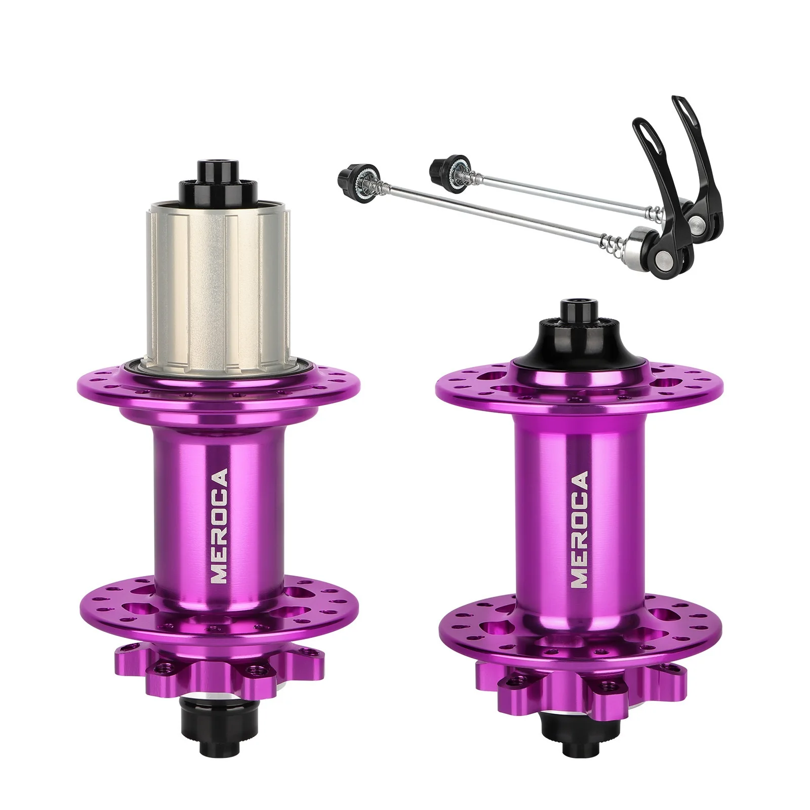 MEROCA 5 bearing hub mountain bike disc brake hub quick release 32 holes dirt bike hub 120 rings