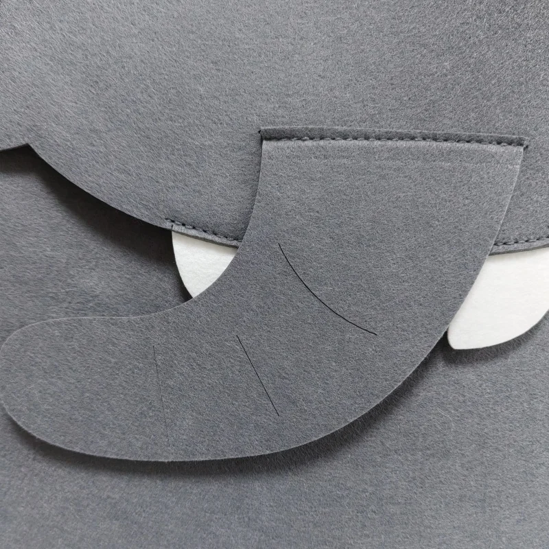 foldable felt cartoon animals hand woven storage bins box home fabric baby laundry hamper toy storage baskets