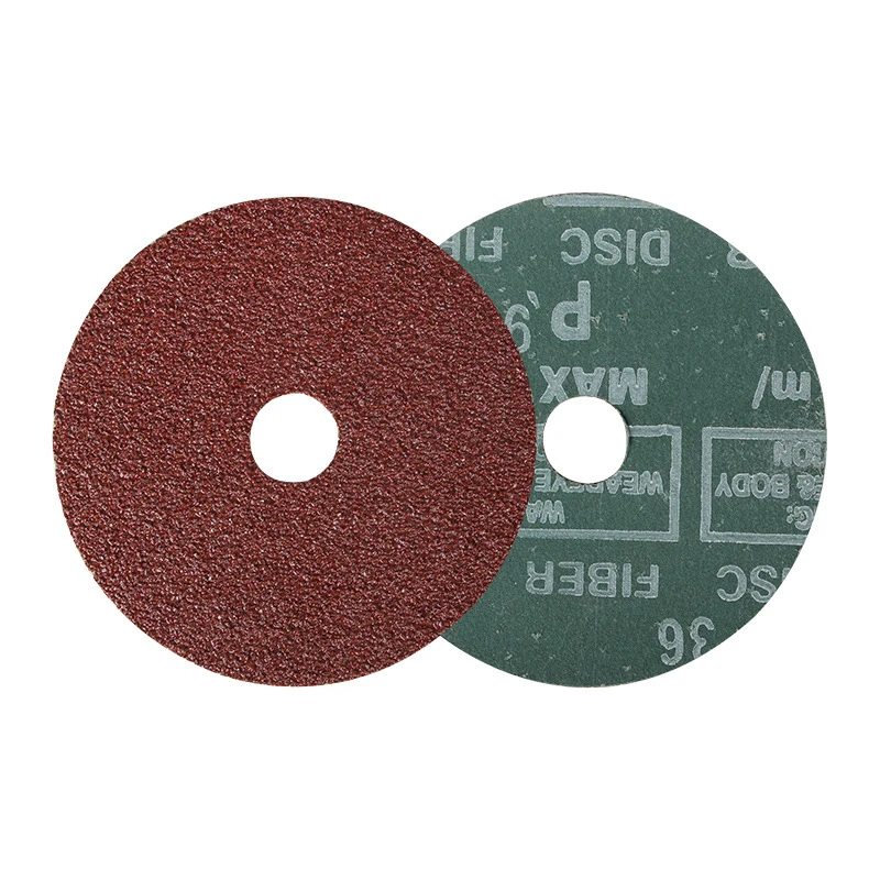 115mm-180mm Zirconia Alumina oxide Silicon carbide fiber disc for stainless steel polishing disc