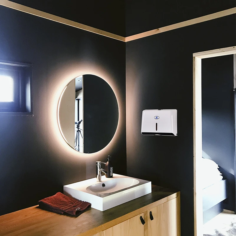2022 Hot Sale N Fold Toilet Tissue And Soap Dispenser Set Paper Towel Dispenser For Washroom