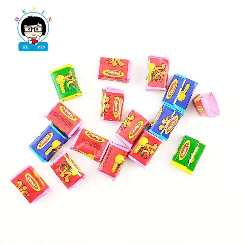 Bubble Gum Easter Egg Shape Bottle Fruit Flavor With Tattoo Sticker for Kids