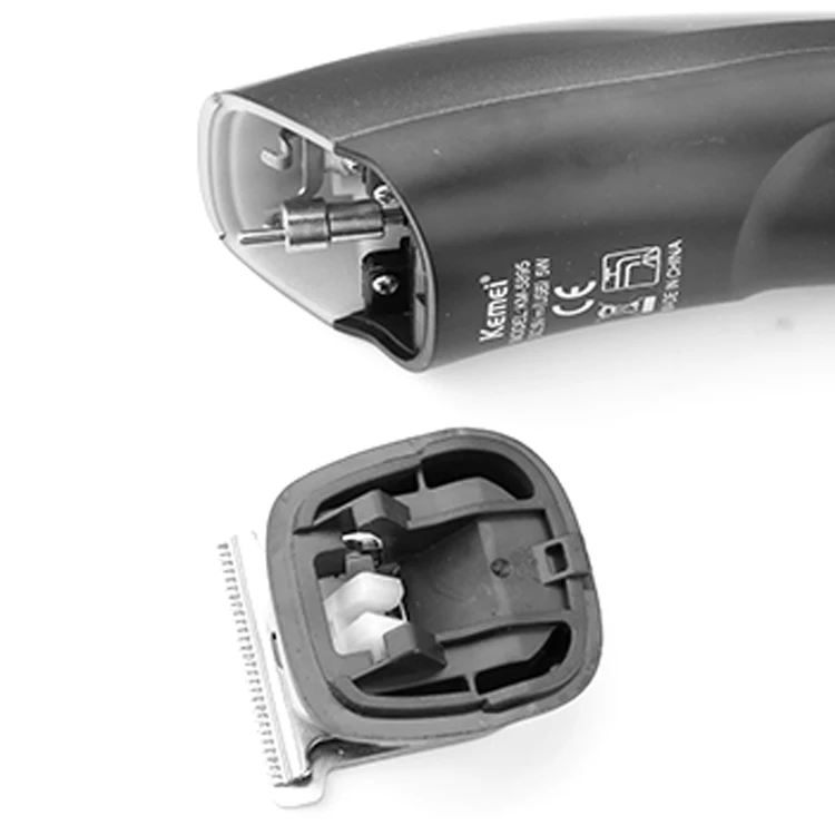 Kemei 3 in 1 Professional Nose Trimmer KM-5895 Multifunction Household USB Rechargeable Cordless Hair Clipper For Men