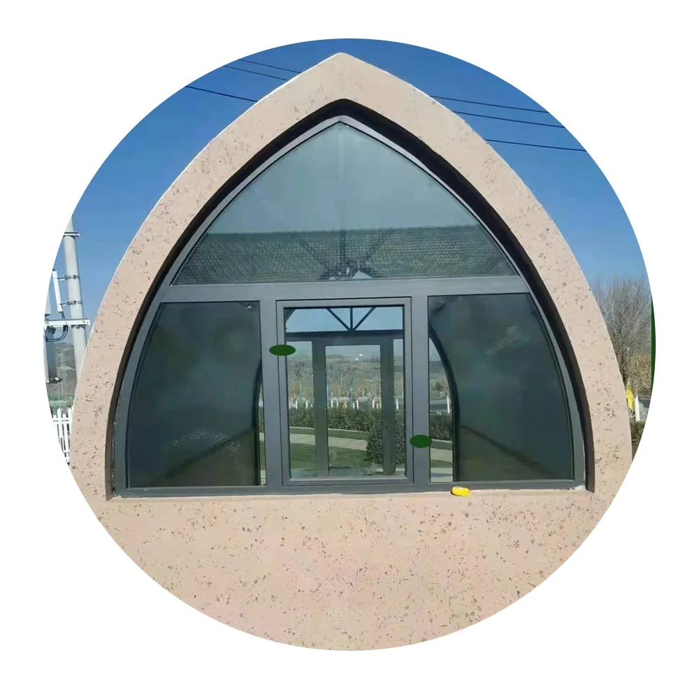 High - class floor - to - floor Windows modular boat house lighting is very good 18SQM Low Cost Prefab House