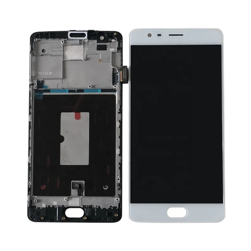 ЖК-дисплей Amoled для Oneplus 3 A3000 с сенсорным экраном и дигитайзером в сборе рамка 3T A3010 дисплей рамкой