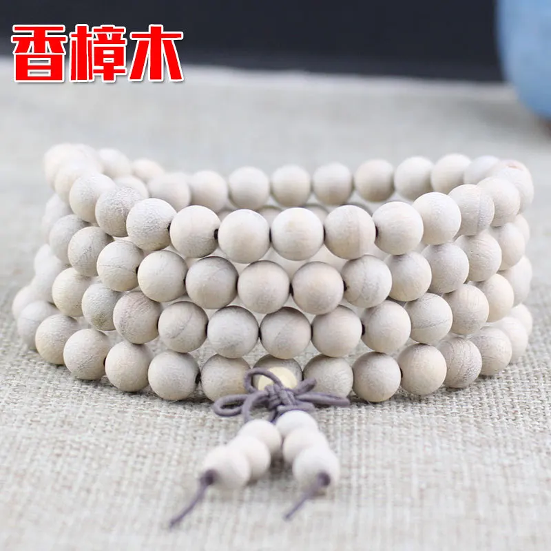 Various 6mm/8mm Mala 108 beads Buddha Prayer Rosary Bracelets Couple Natural Ebony Sandalwood Treasure Wood Meditation Bracelet .jpg