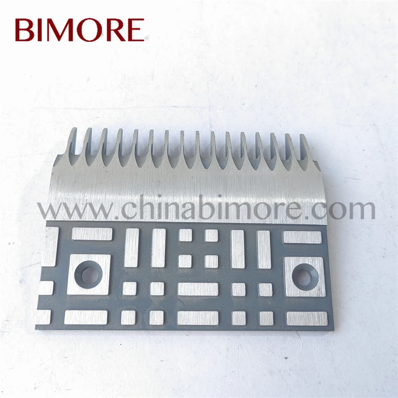 Bimore OE-5 453Y5 эскалатор алюминиевый гребень 16 зубьев 136*107 мм