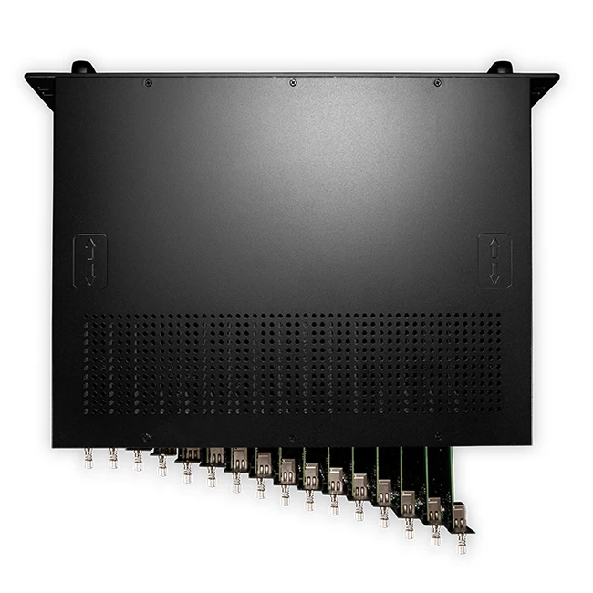 H3160C 3U  IPTV Headend Equipment 16 Channels H.264 HDMI Encoder with SRT UDP RTSP HTTP RTMP