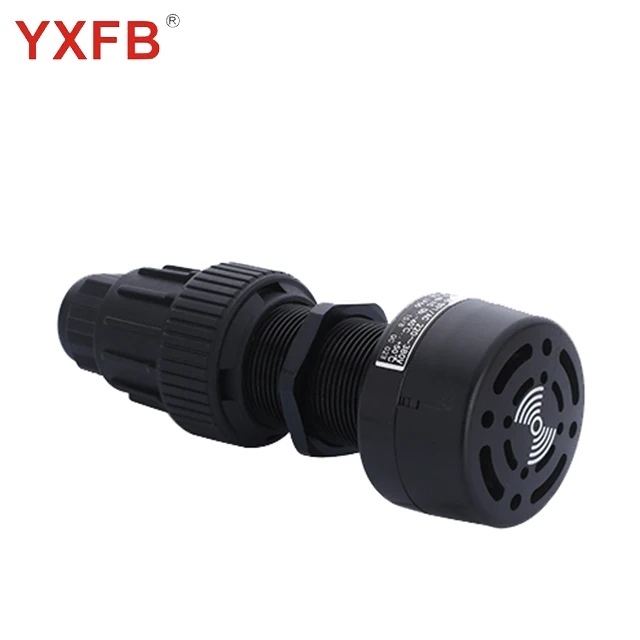 1102 buzzer with indicator alarm flash signal light waterproof DC24V-36V explosion proof  buzzer