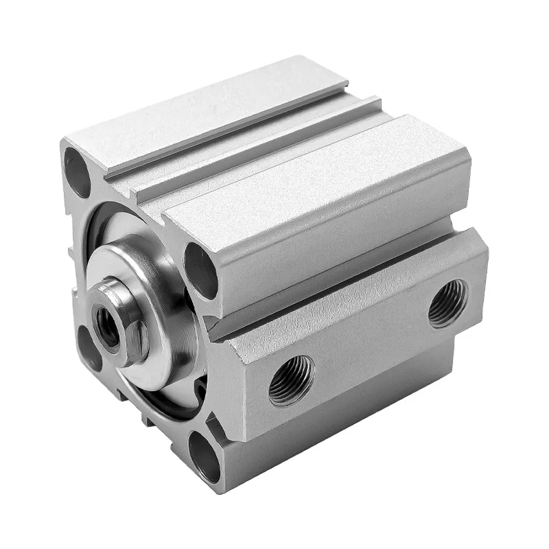 Double acting pneumatic cylinder 50 Diameter SDA Series Compact Cylinder Double Acting Thin Type Adjustable Pneumatic