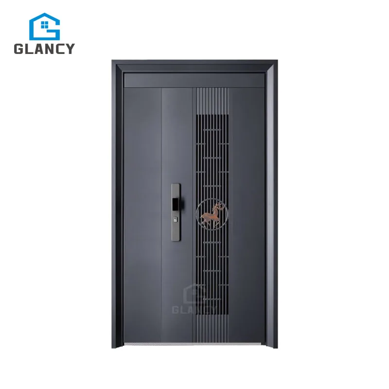 Best Quality Turkish Stainless Steel Door in Many Designs From Turkey Hot Sale Modern Design  Entry Steel Doors For Houses