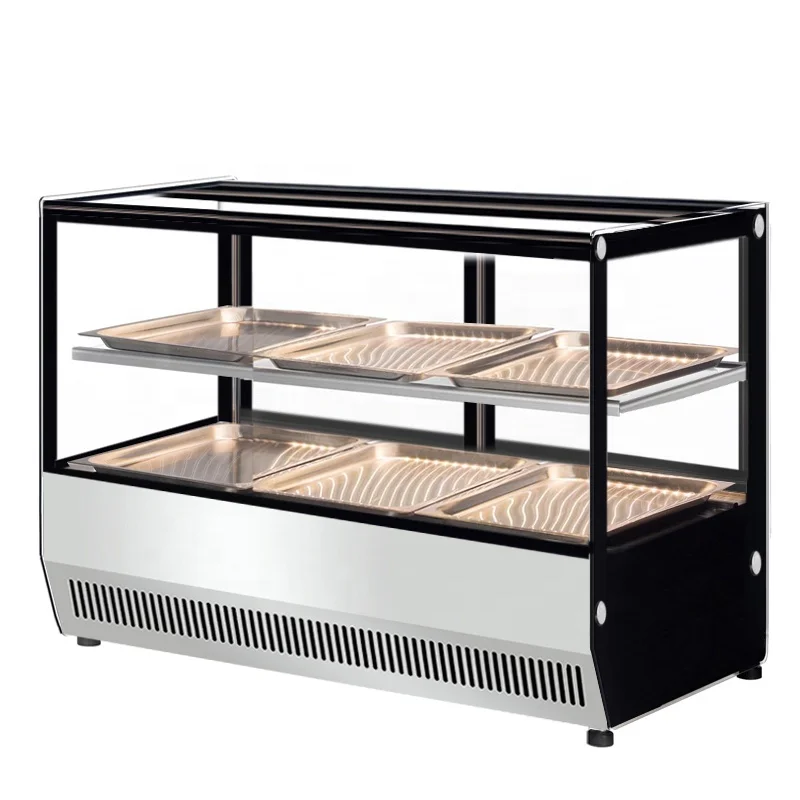 1200 мм витрина для торта со столешницей холодильник холодильника