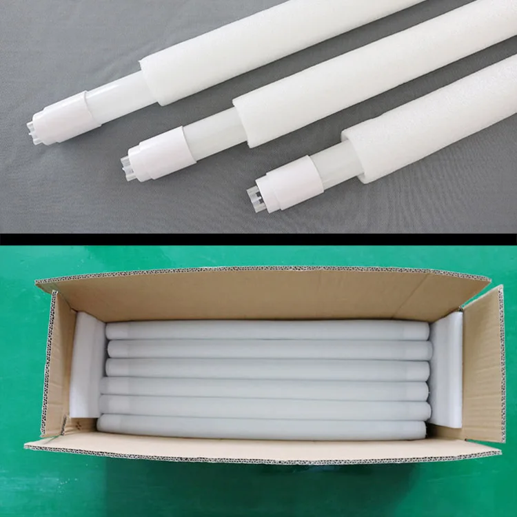 T8 led tube light Daylight White 6500k 18W led tubes Multivoltage AC85 265V 120CM Length T8 led glass tube for office home